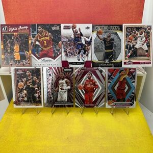 Kyrie Irving/Donovan Mitchell Cavs lot of 9